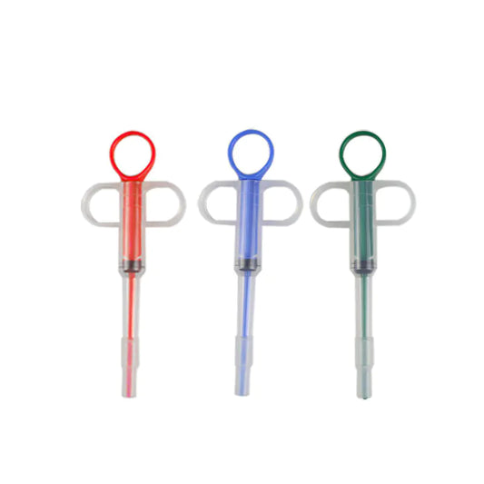 Dual-Head Pet Medication Syringe