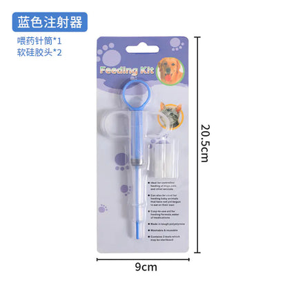 Dual-Head Pet Medication Syringe